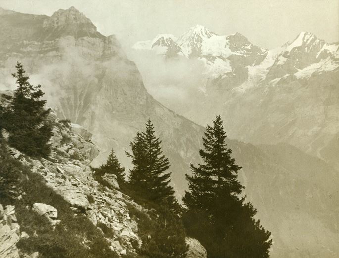 Arthur Gardner - Blumlisalp seen from above Kandersteg, Bernese Oberland | MasterArt